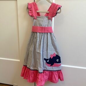 Stellybelly Seersucker Dress 🐳